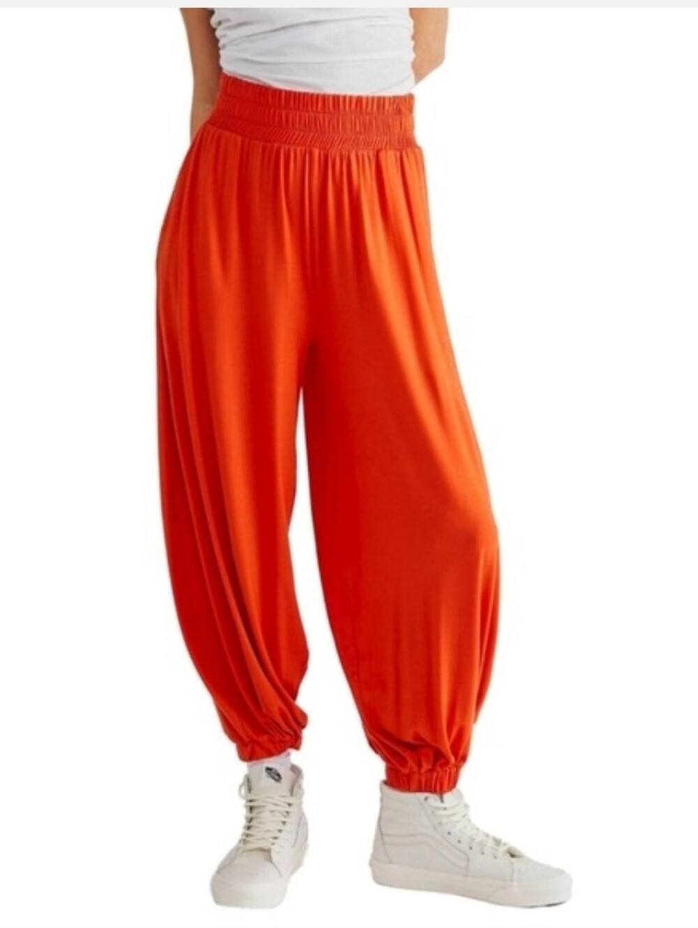 Free People Ali Beach Pants  In Rust